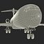 Boeing 727-200F Iran Aseman 3D Model