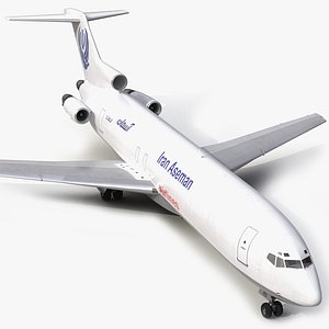 Boeing 727-200F Iran Aseman 3D Model