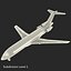 Boeing 727-200F Iran Aseman 3D Model