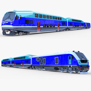 BiLevel train 3D
