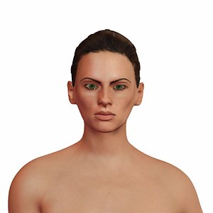 Naked Woman Kara 3D model