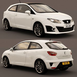 3D seat ibiza cupra r 2010