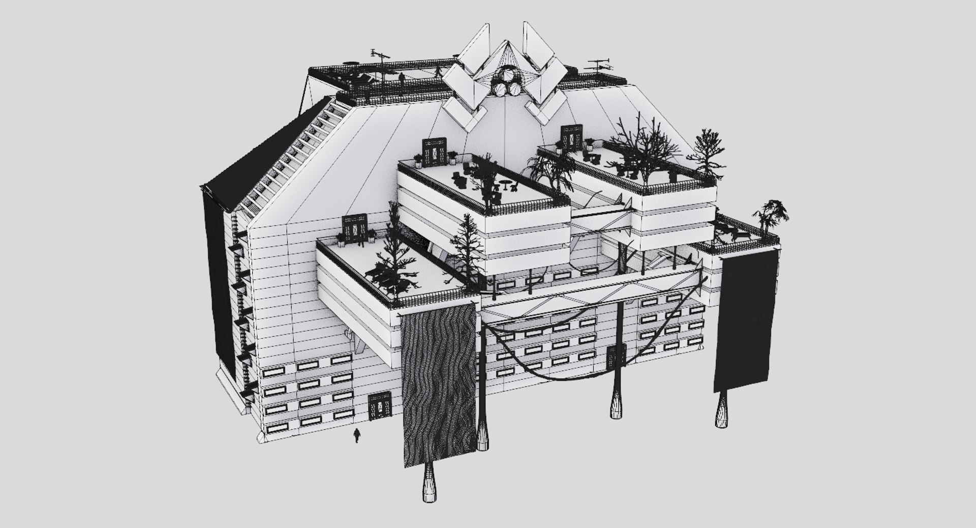 tower skyscraper architecture 3D model https://p.turbosquid.com/ts-thumb/2z/MFXjYW/wXgRm9Wt/wireframe1/png/1564784701/1920x1080/fit_q87/2a5563a3c28cce9cff08e96fd017dbdcdb6c6d76/wireframe1.jpg