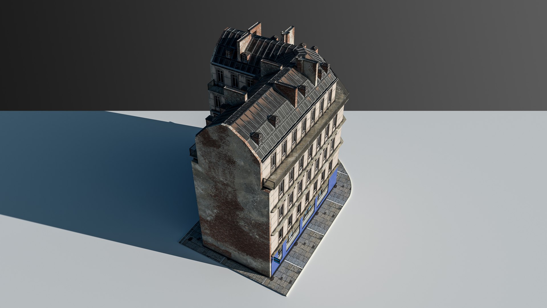 European Commercial Bank Model - TurboSquid 2396812