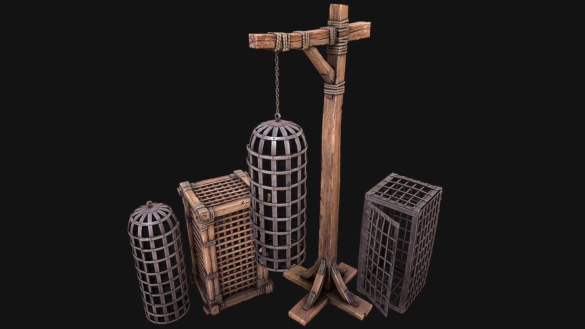 3D Medieval Torture Device Pack https://p.turbosquid.com/ts-thumb/2z/PFIDKa/Uq/amedievalcellset1/png/1669554976/1920x1080/fit_q87/9e0baf5b8193ec06bba159fe6eab9c975b855fd7/amedievalcellset1.jpg