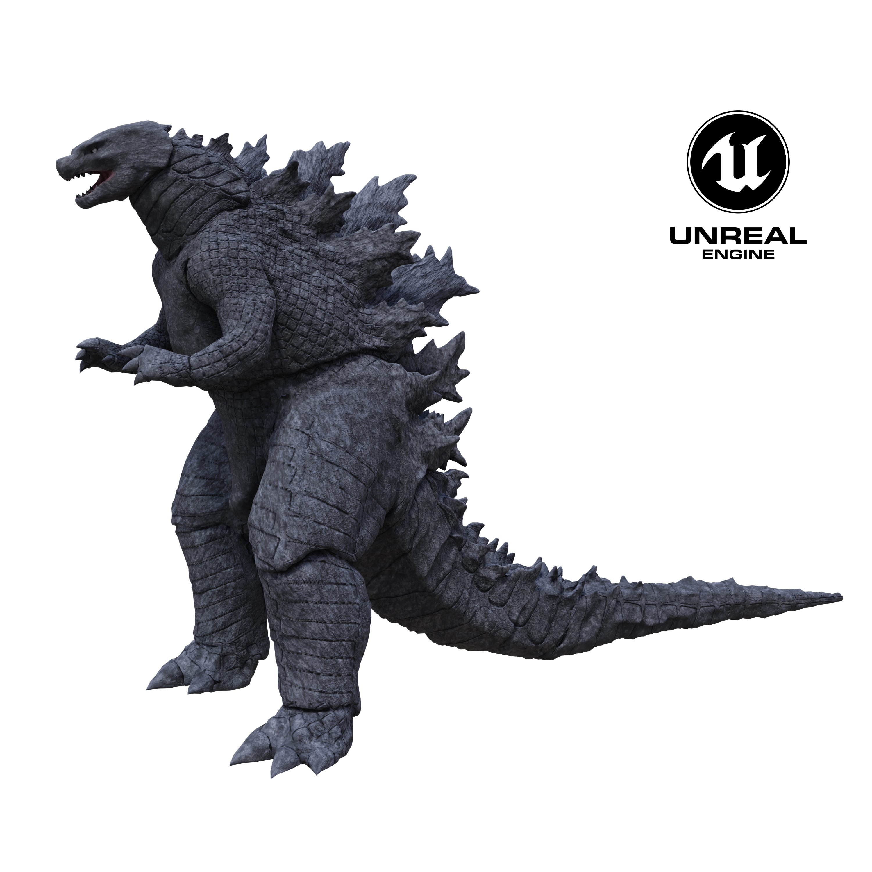 Gozilla unreal engine 4 3D model - TurboSquid 1614709