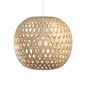 Bamboo ball lamp Cordo 3D model