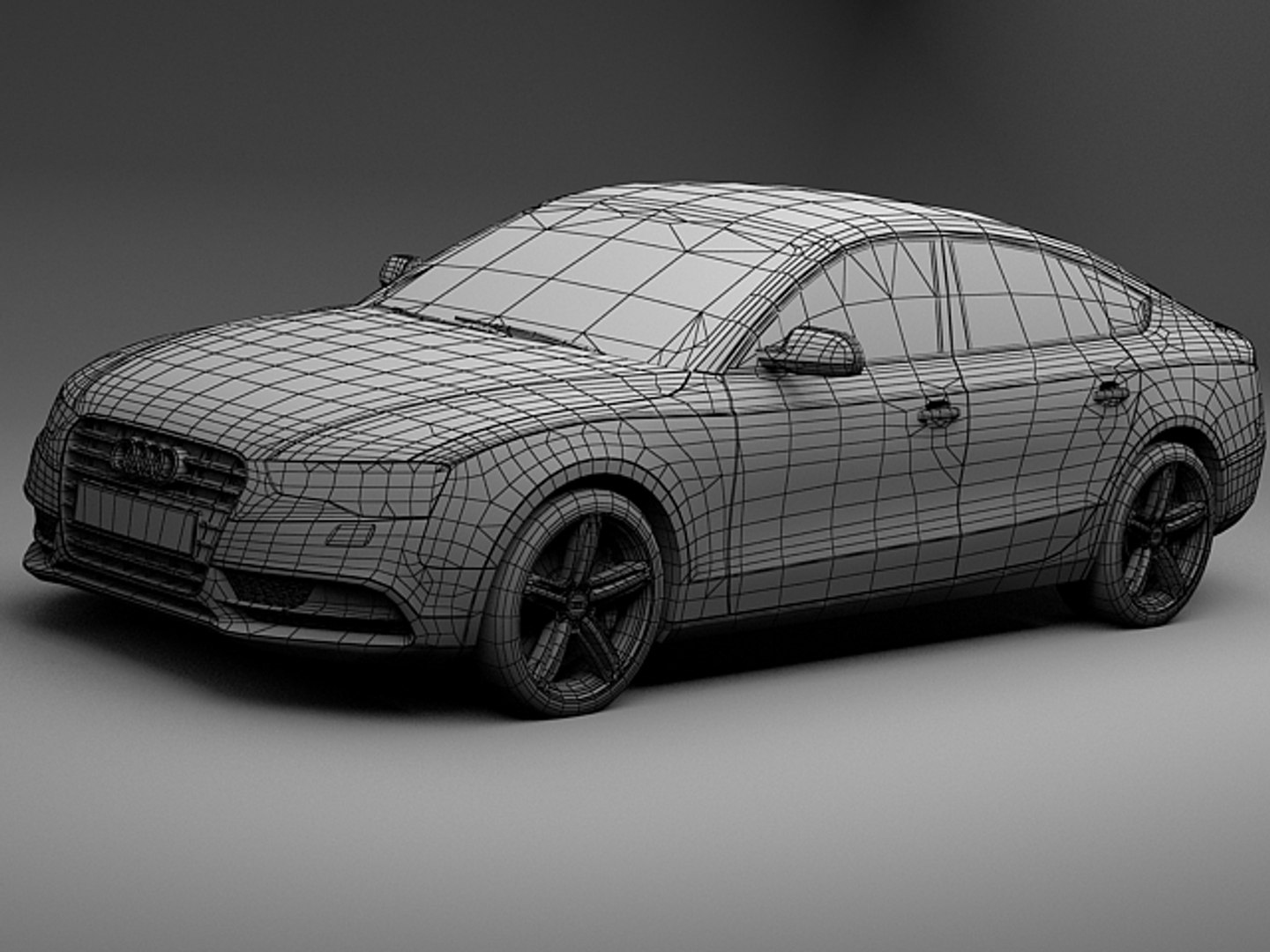 3d audi a5 sportback 2012