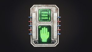 hand lock 3D