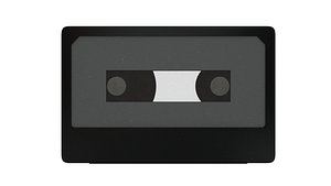 cassette tape with PBR materials