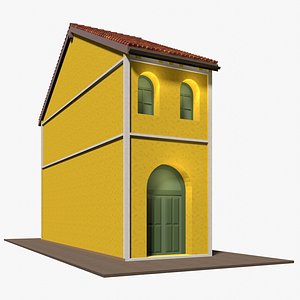Row house 25-31 3D model