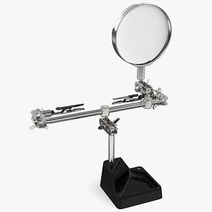 Helping Hands with Magnifier and Clips