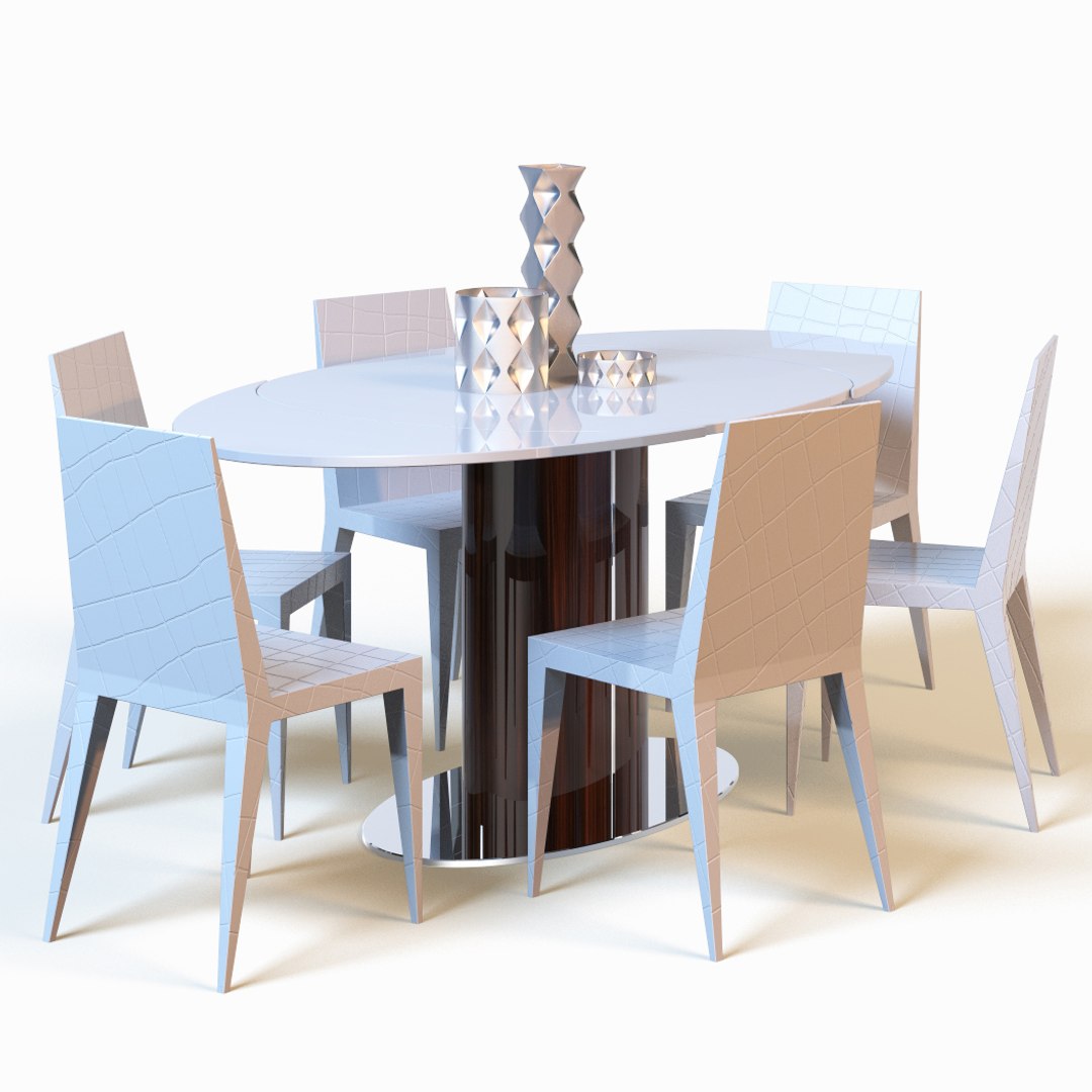 Dining Table 3d Model