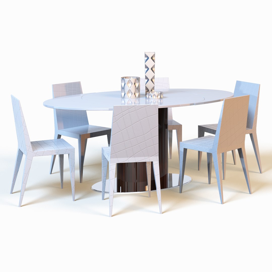 Dining Table 3d Model