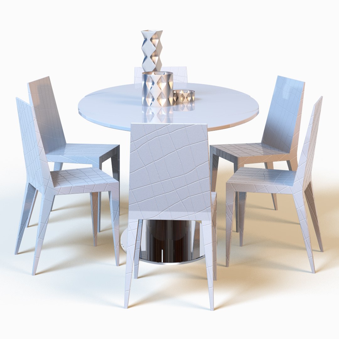 Dining Table 3d Model