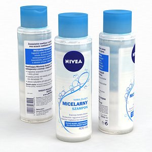 Nivea Micellar Shampoo Moisturizing 400ml 2021 3D