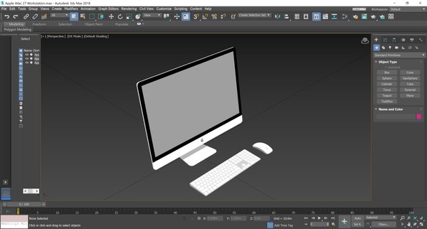 Apple iMac 27 Workstation - Revit Family Modelo 3D - TurboSquid 1918600