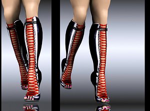 boot strap 3d model