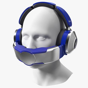 Grey Dyson Personal Air Purifier on Mannequin Head