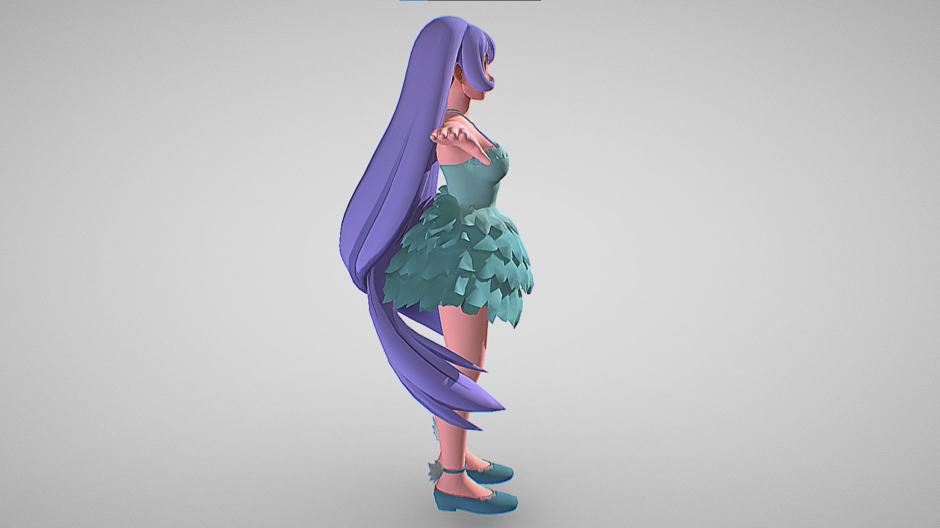 Nejire Hado Miss Con Costume - My Hero Academia - Ultra Rumble Model ...