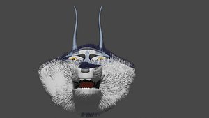 Porsha the wolf kid from Sing 2 - better topology 3D model