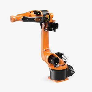 KUKA Industrial Robot Arm KR 5-2 Arc Rigged for Cinema 4D 3D model