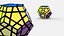 Juguete Rubik Megaminx resuelto