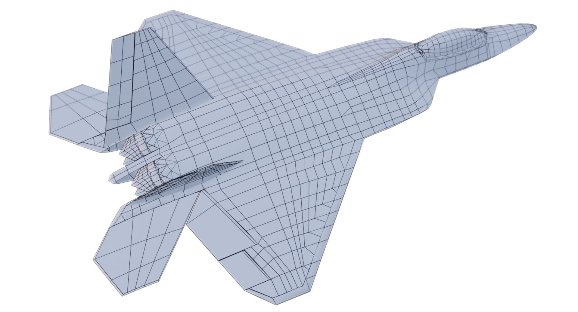 F-22 Raptor 3D Model - TurboSquid 1542794