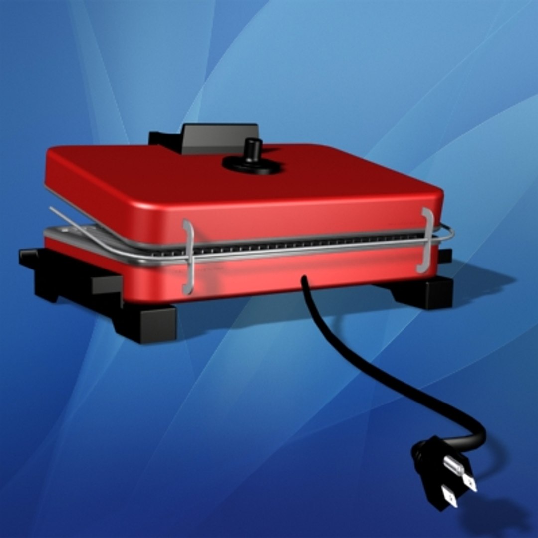 3ds max indoor electric grill