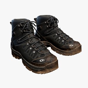 Tactical Boots 3D model