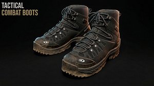 Tactical Boots 3D model
