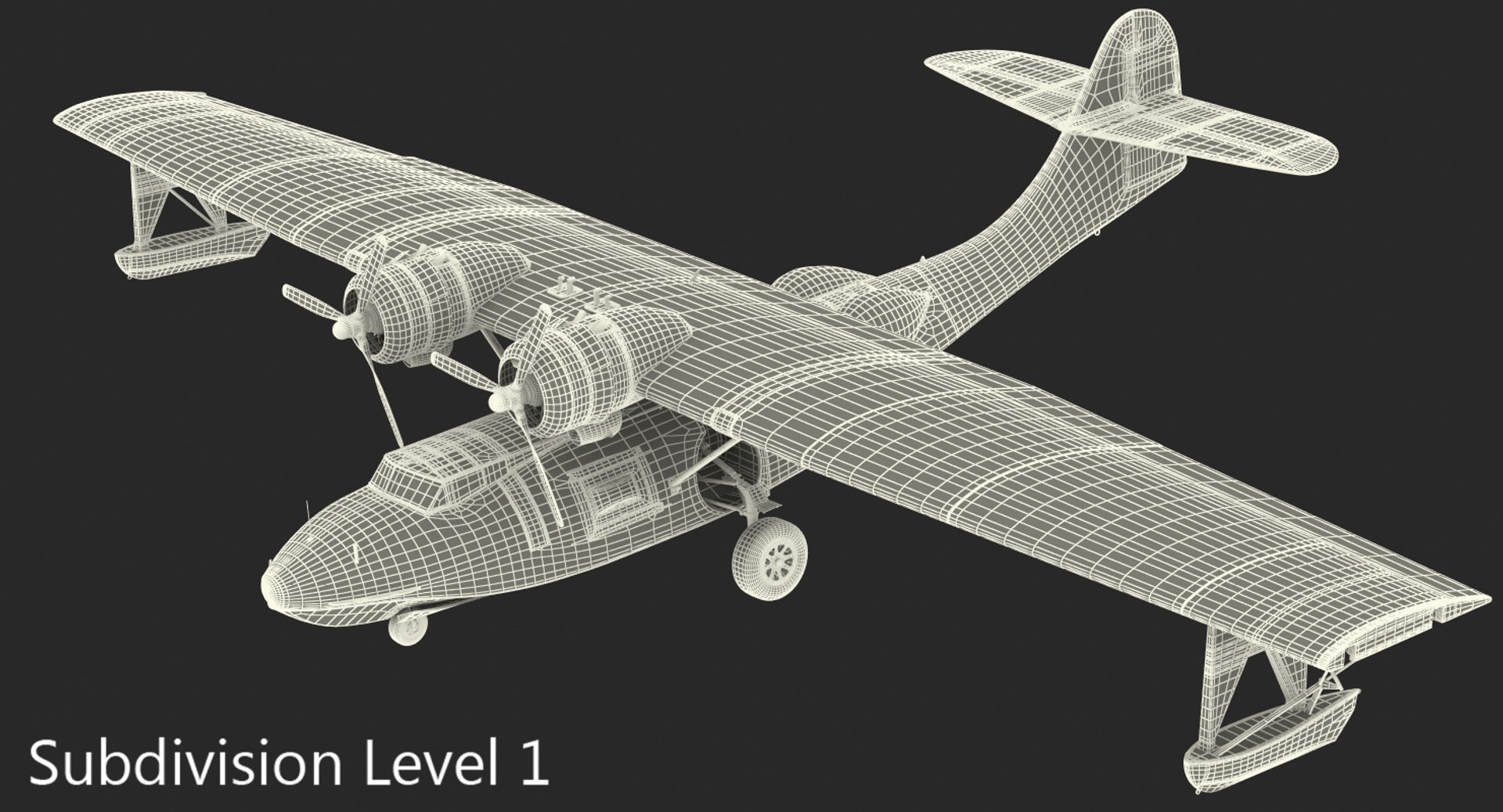 3D Flying Boat Consolidated Pby Model - TurboSquid 1171745