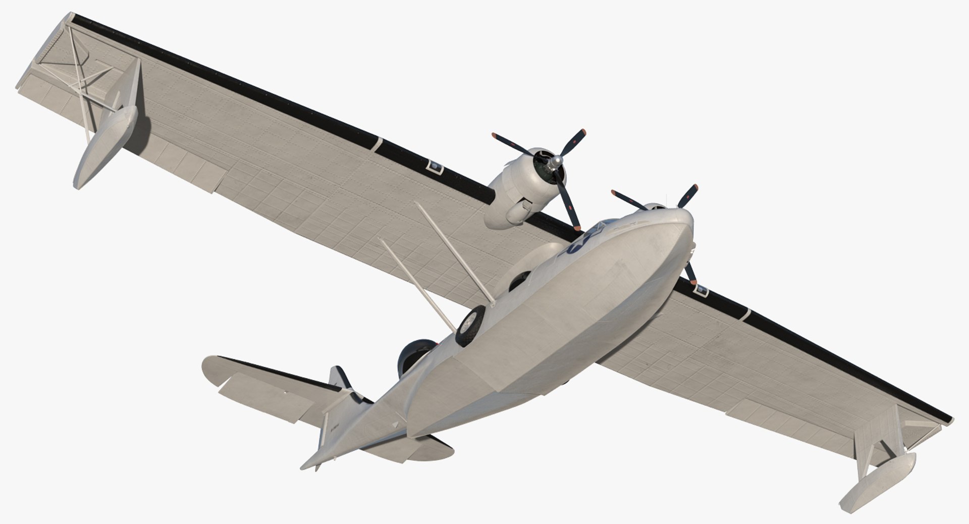 3D flying boat consolidated pby model - TurboSquid 1171745