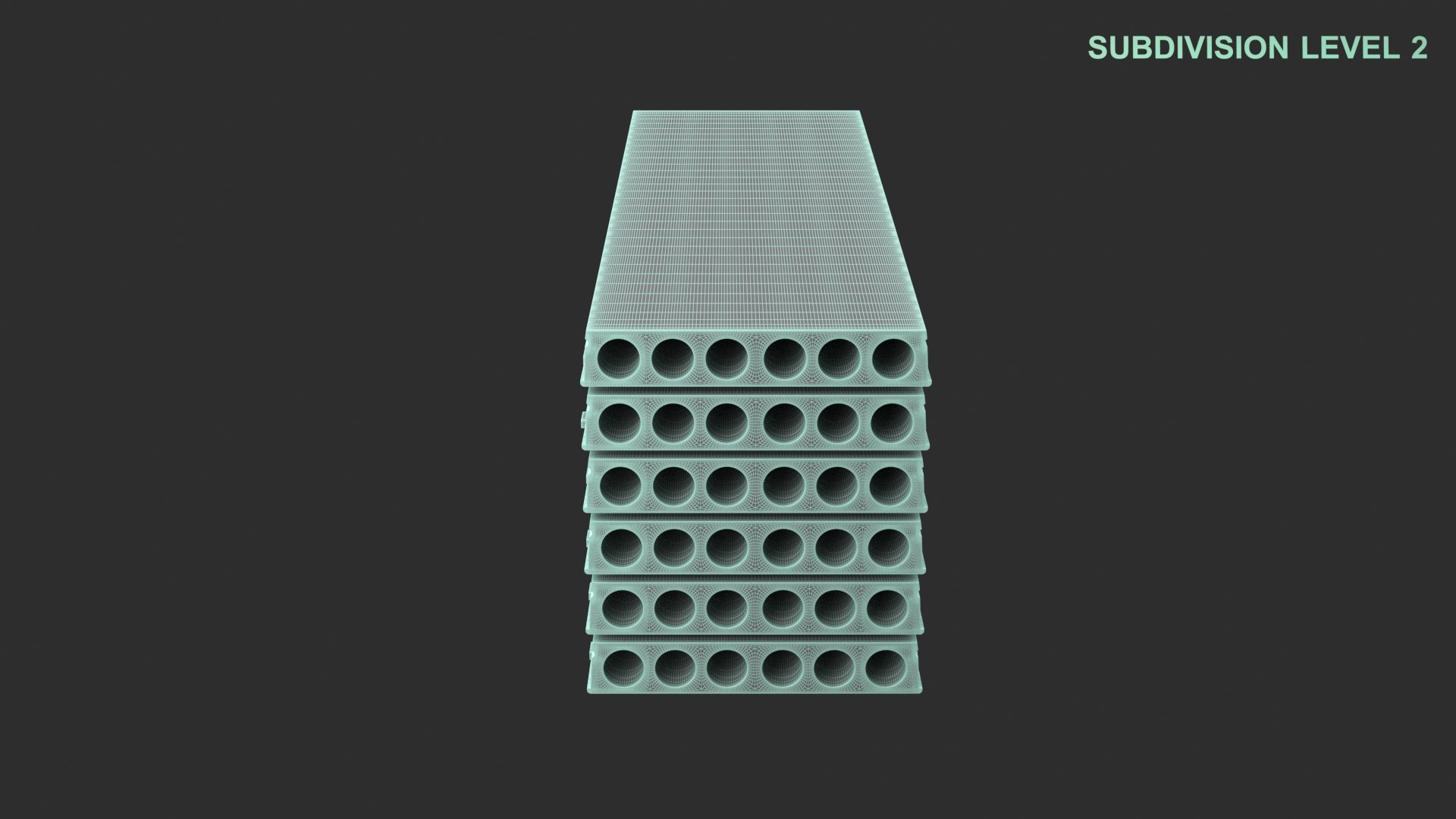 3D Concrete Slab Stack Model - TurboSquid 2012974