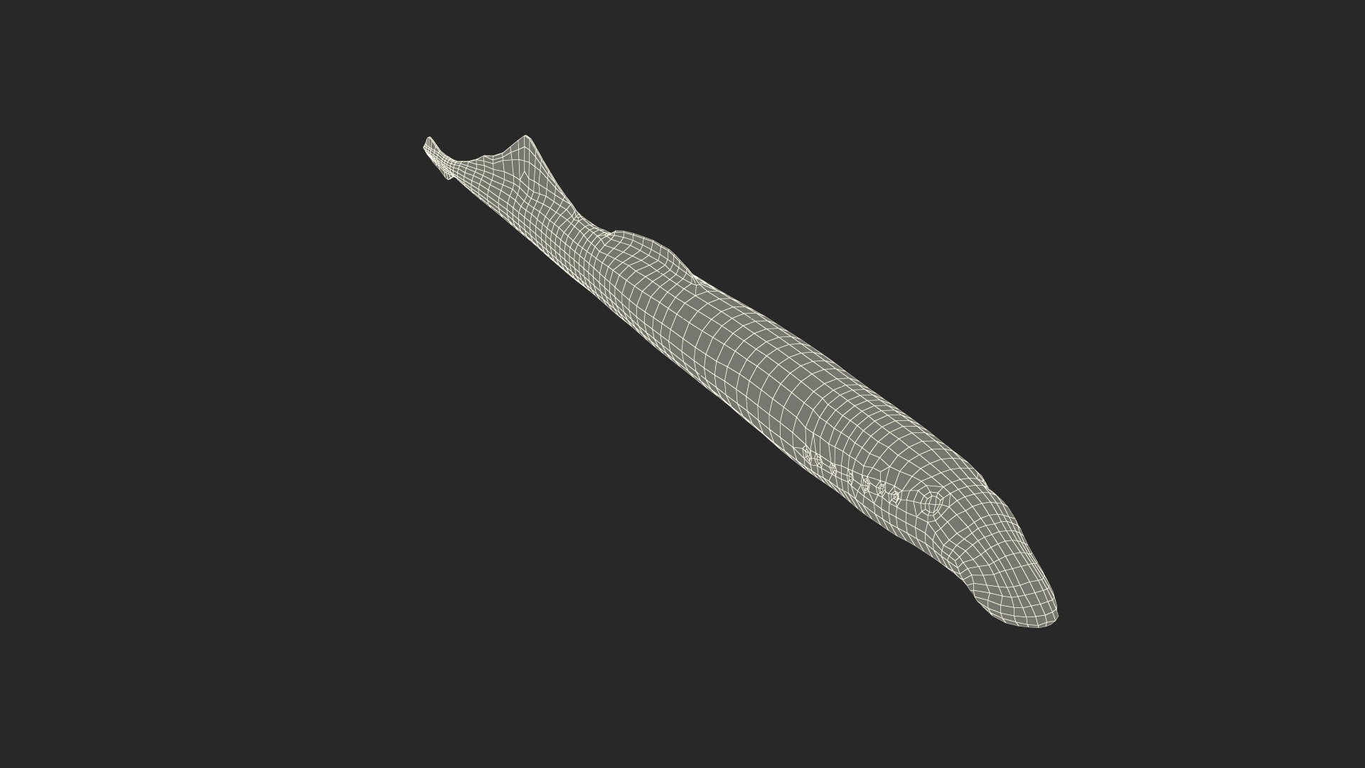 3D Lamprey Rigged For Maya Model - TurboSquid 2201948