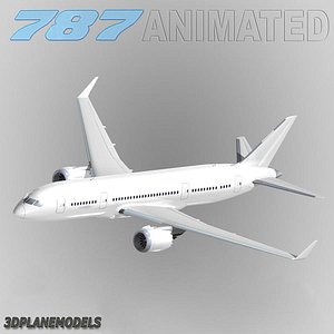 B787-3 Generic white