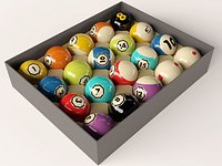 Pool Billiards Cyclop Hyperion Tournament Pro TV Balls