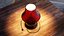 Red Lampshade