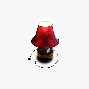 Red Lampshade