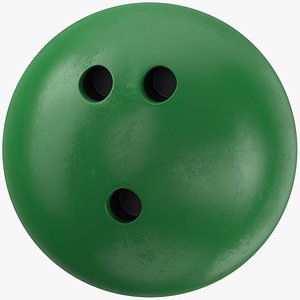 3D Bowling Ball 04