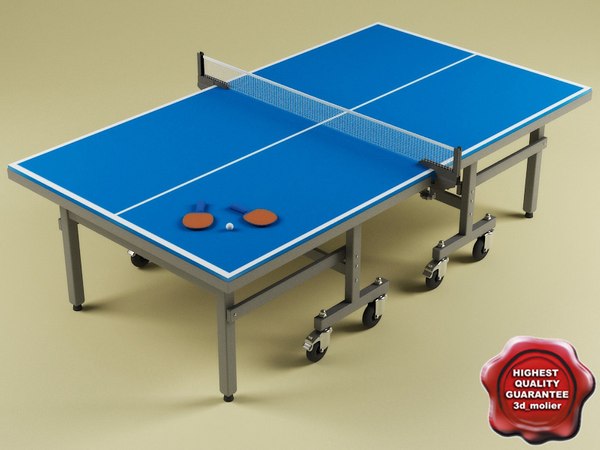 Modelo 3d Mesa De Ping Pong V2 - TurboSquid 418964