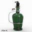 Beer pitcher with faucet