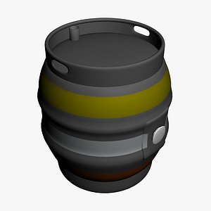 beer cask 3ds