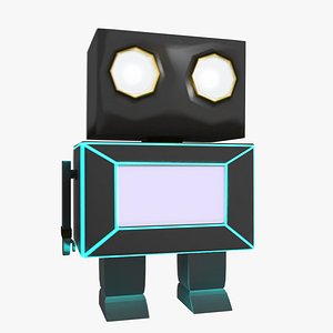 Robot Character V-Bot by Vracc Studio Original