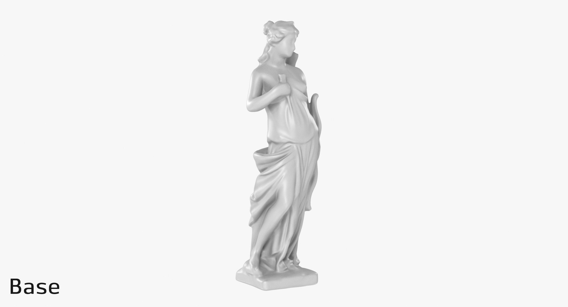 Man woman bow sculptures model - TurboSquid 1358484