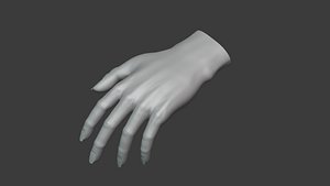 Female Hand Sculpt 3D model