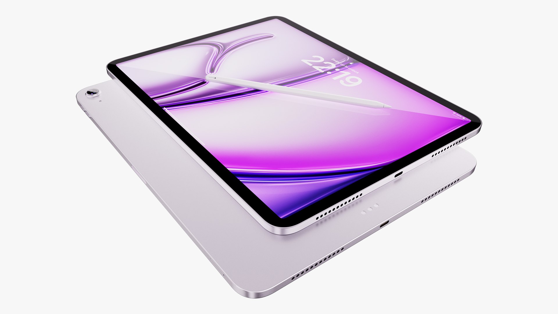 3D iPad Air 13 inch M2 2024 Collection With Magic Keyboard model https://p.turbosquid.com/ts-thumb/30/w1WRkz/0D/ipadair13inchpurple5/jpg/1718114436/1920x1080/fit_q87/2bf037f752282f4ed1c77007f873ed98541257cd/ipadair13inchpurple5.jpg