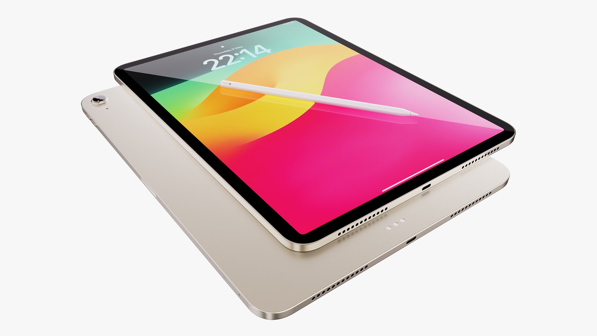 3D iPad Air 13 inch M2 2024 Collection With Magic Keyboard model https://p.turbosquid.com/ts-thumb/30/w1WRkz/G7/ipadair13inchstarlight6/jpg/1718114450/1920x1080/fit_q87/85fbd6715e71e1538b65c67e2b886e808fc24ca6/ipadair13inchstarlight6.jpg