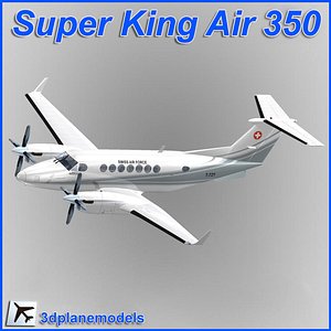 3d beechcraft super king air