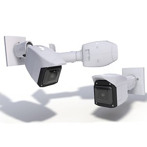 Outdoor 4K Vandal Fixed Network Camera with IR LED